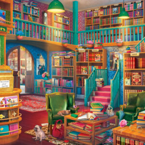 Peter Pauper Press - The Wonderful Bookshop 500 Piece Puzzle