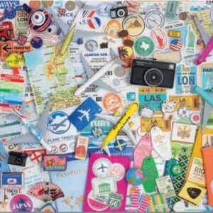 Educa - Travel Collage 1000 Piece Puzzle