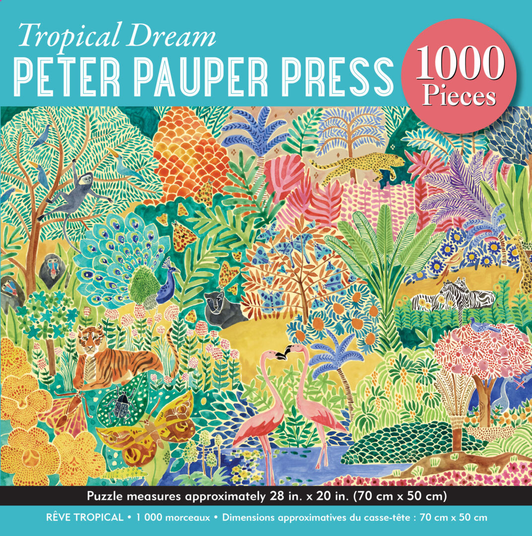 Peter Pauper Press - Tropical Dream 1000 Piece Puzzle - Image 2