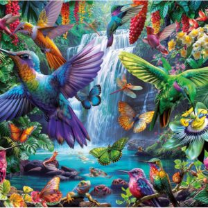 Educa - Tropical Hummingbirds 1000 Piece Puzzle
