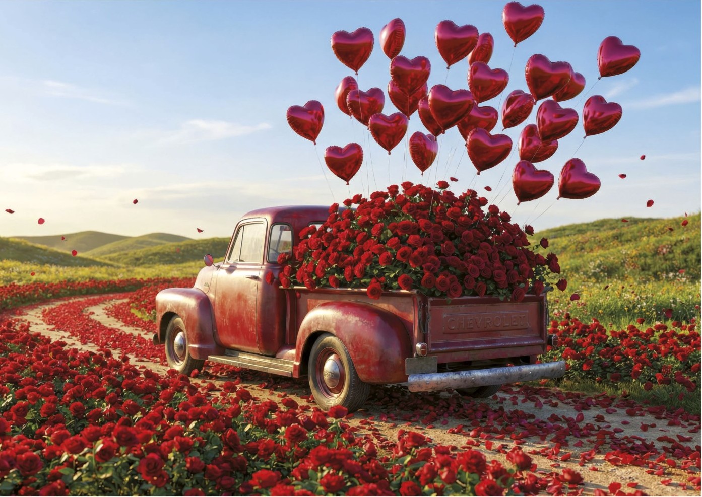 Educa - Valentines Pickup 500 XL Piece Puzzle