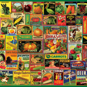 Peter Pauper Press - Vintage Seed Packets 1000 Piece Puzzle