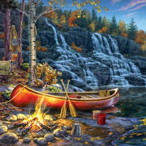 Cobble Hill - Waterfall Camp 1000 Piece Puzzle