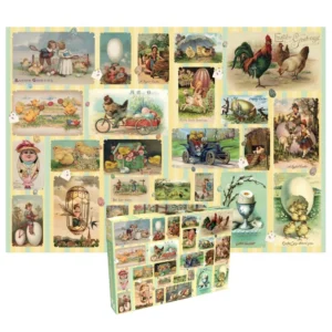 Penny Puzzle - Ye Old Easter Greetings 1000 Piece Puzzle