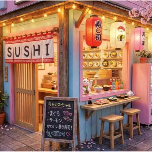 Educa - Kawaii Sushi 1000 Piece Puzzle