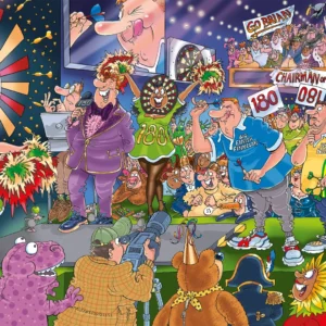 Holdson - Wasgij Mystery 30 - Bullseye 1000 Piece Puzzle