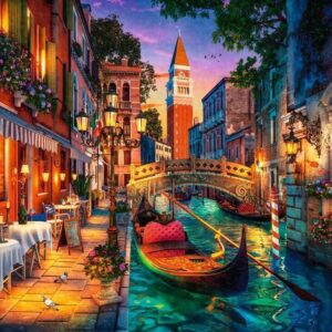 Ravensburger - Canal Cruise in Venice 1000 Piece Puzzle