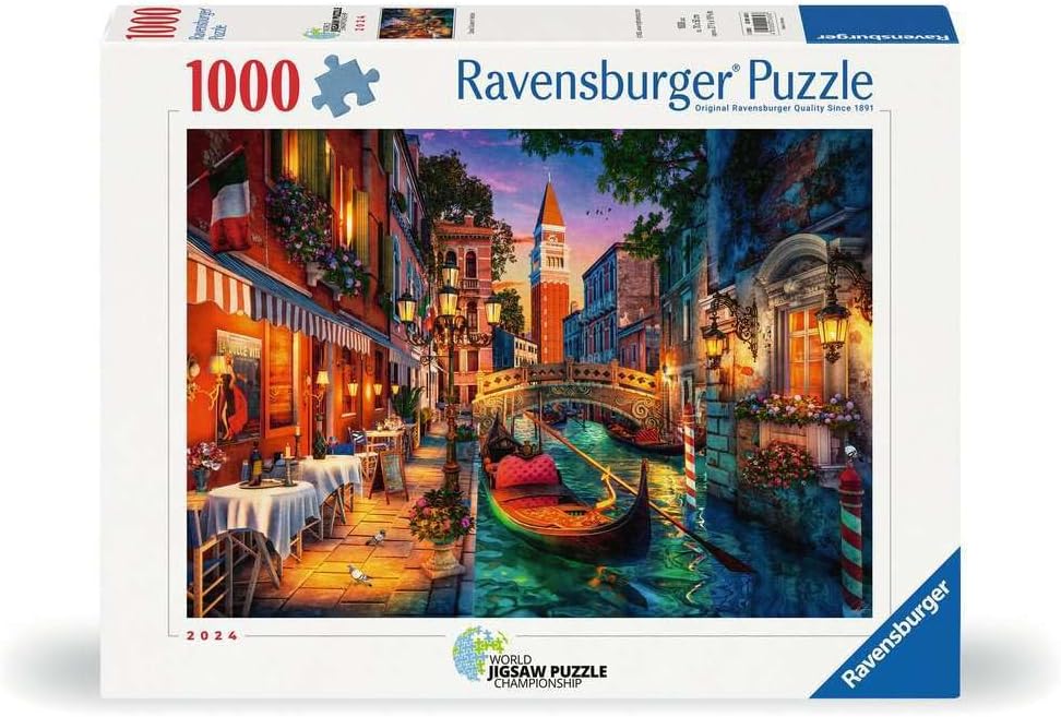 Ravensburger - Canal Cruise in Venice 1000 Piece Puzzle - Image 2