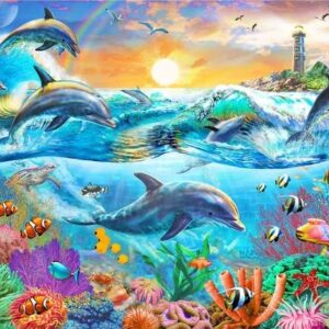 Holdson - Harmony - Dolphins Tropical Wave 500XL Piece Puzzle