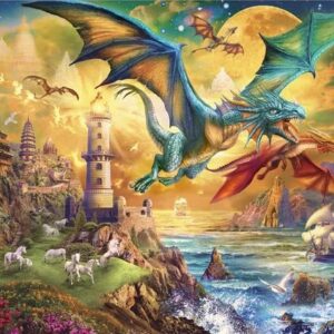 Holdson - Harmony - Dragon Squadron 500XL Piece Puzzle