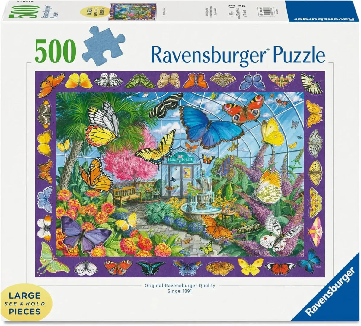Ravensburger - Glorious Garden Center 500 Large Piece Format Puzzle - Image 2
