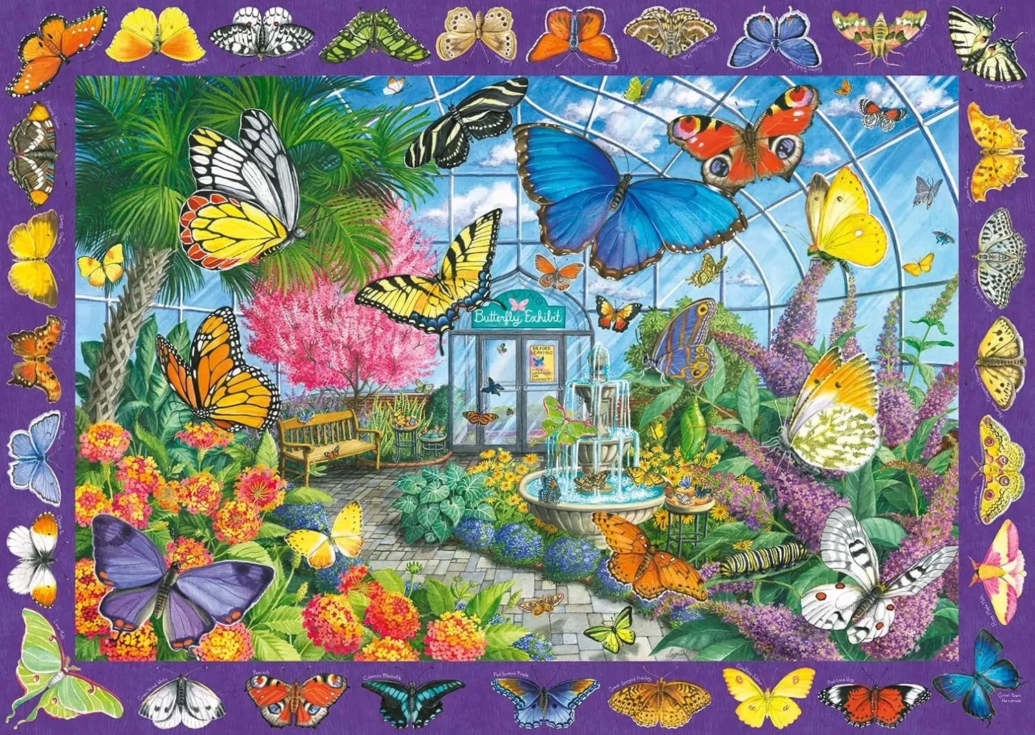 Ravensburger - Glorious Garden Center 500 Large Piece Format Puzzle