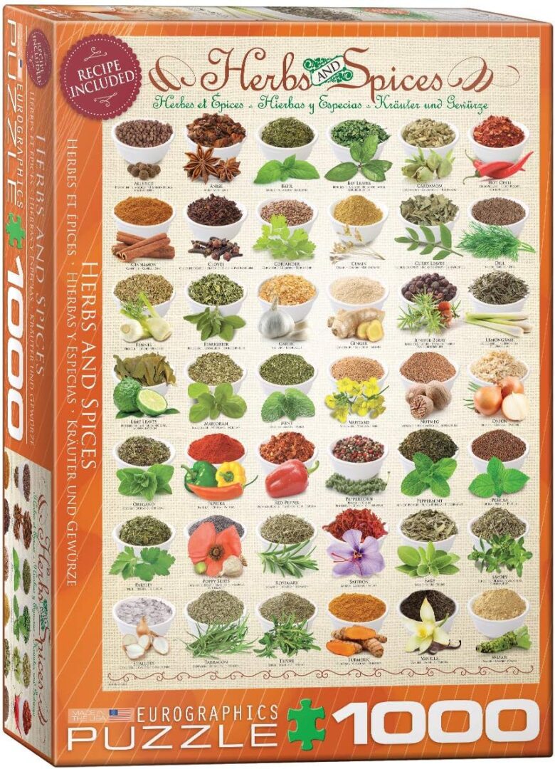 Eurographics - Herbs & Spices 1000 Piece Puzzle - Image 2