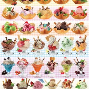 Eurographics - Ice Cream Flavours 1000 Piece Puzzle