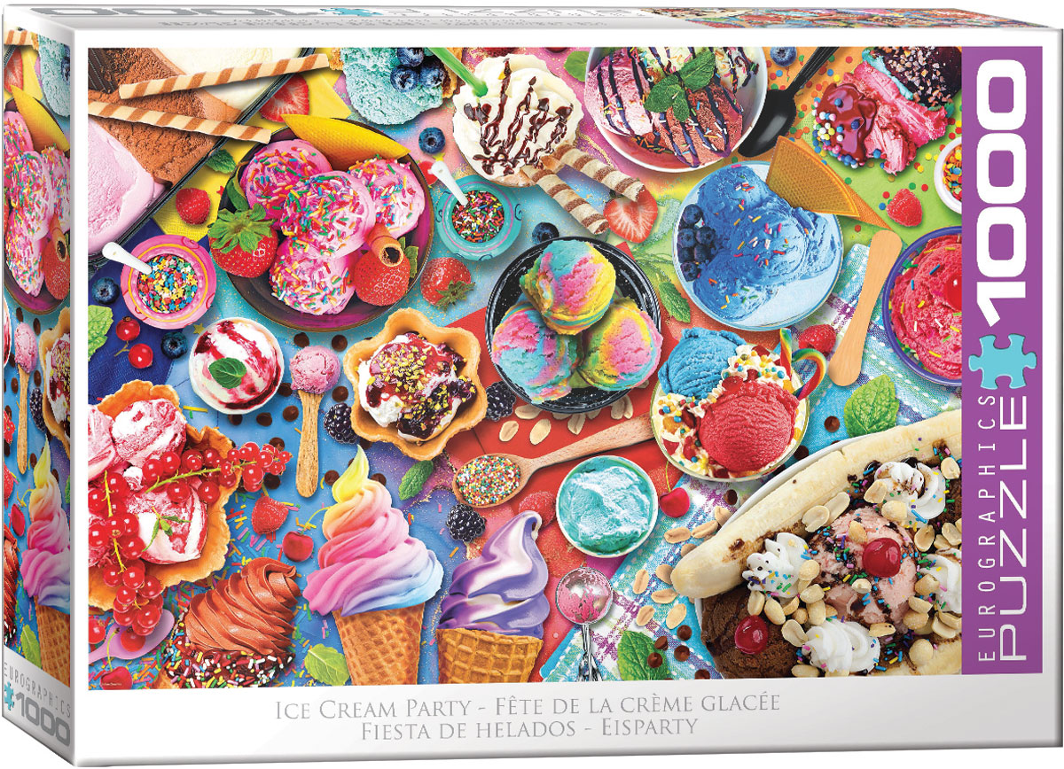 Eurographics - Ice cream Party 1000 Piece Puzzle - Image 2