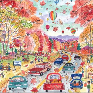 Galison - Michael Storrings - Leaf Peeping 1000 Piece Puzzle