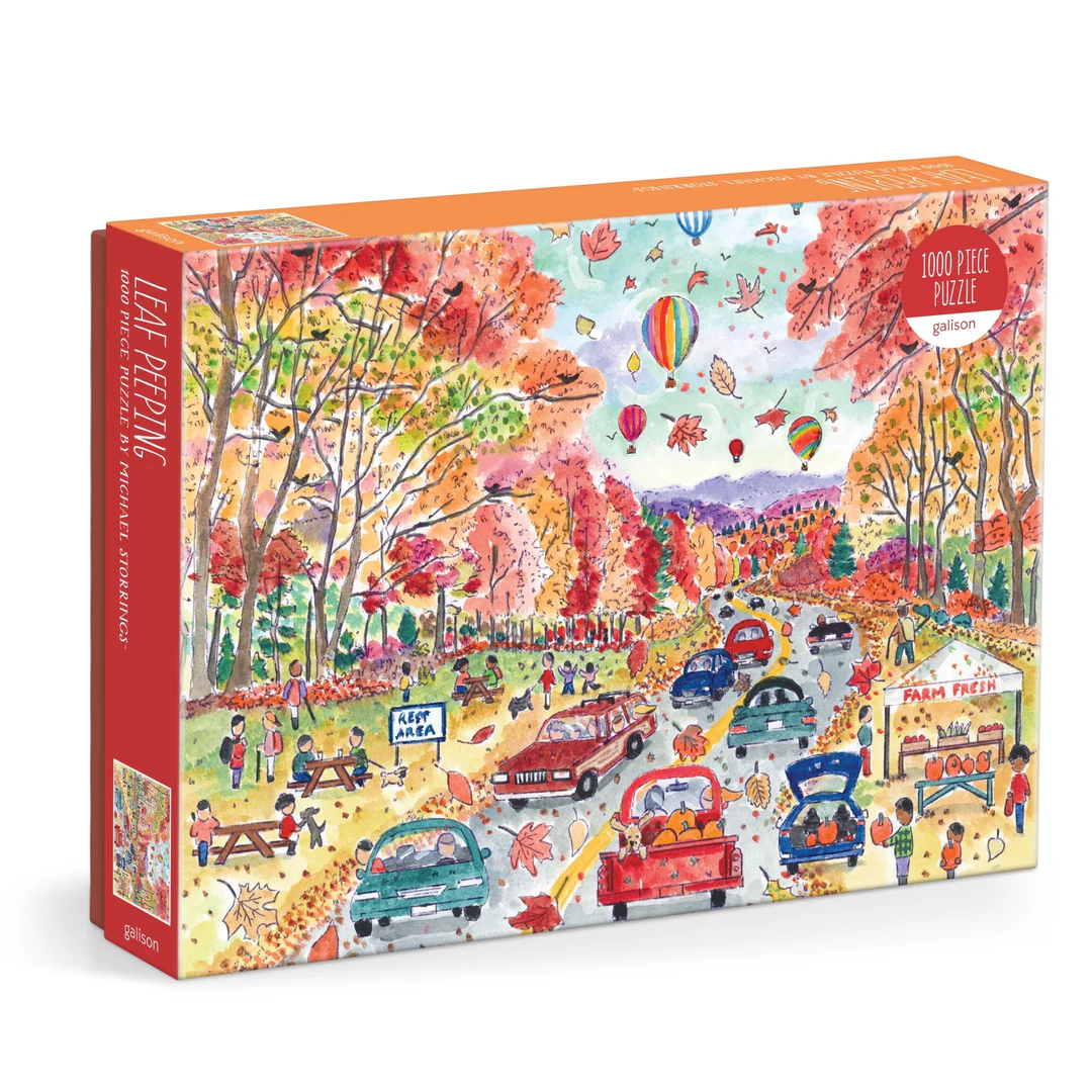 Galison - Michael Storrings - Leaf Peeping 1000 Piece Puzzle - Image 2
