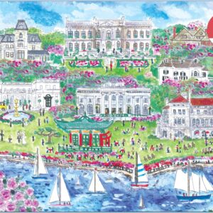Galison - Michael Storrings - Newport Mansions 1000 Piece Puzzle