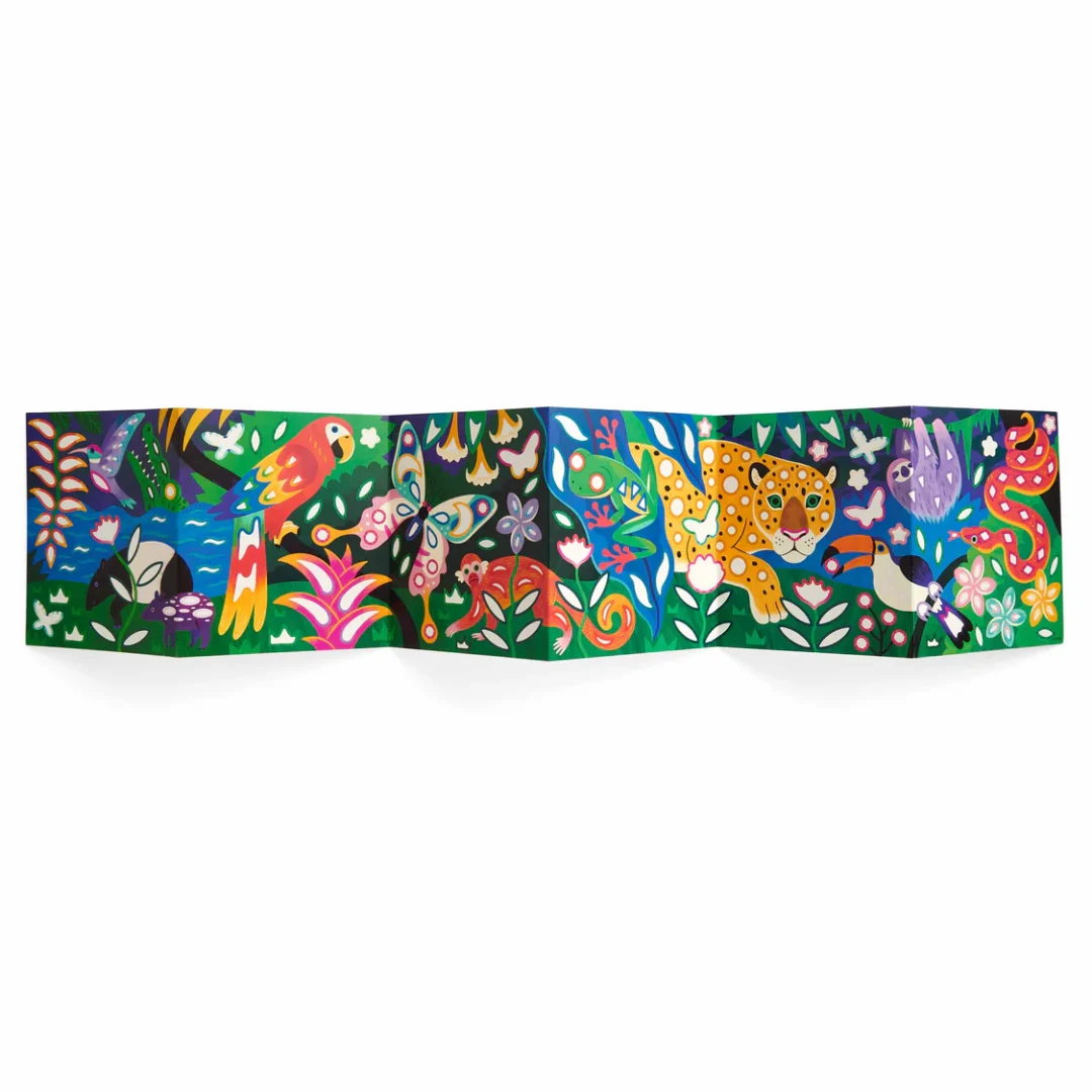 Mudpuppy - Rainforest Life Sticker Sparkle Poster Activity Kit - Image 4