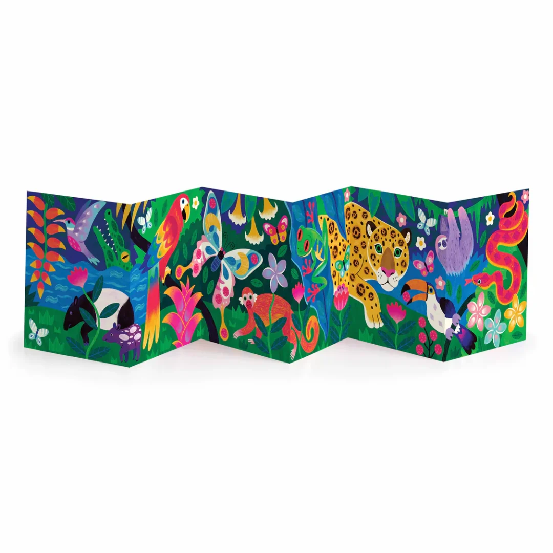 Mudpuppy - Rainforest Life Sticker Sparkle Poster Activity Kit - Image 5
