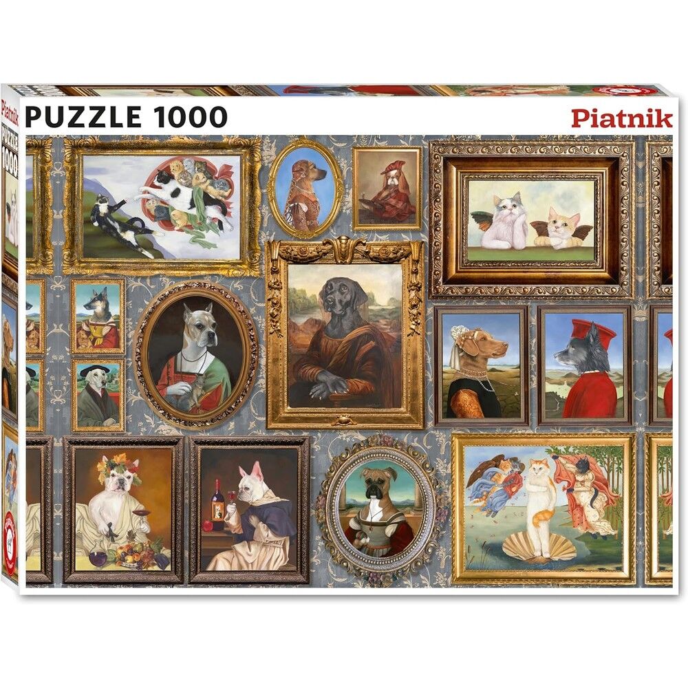 Piatnik - Renaissance Menagerie1000 Piece Puzzle - Image 2