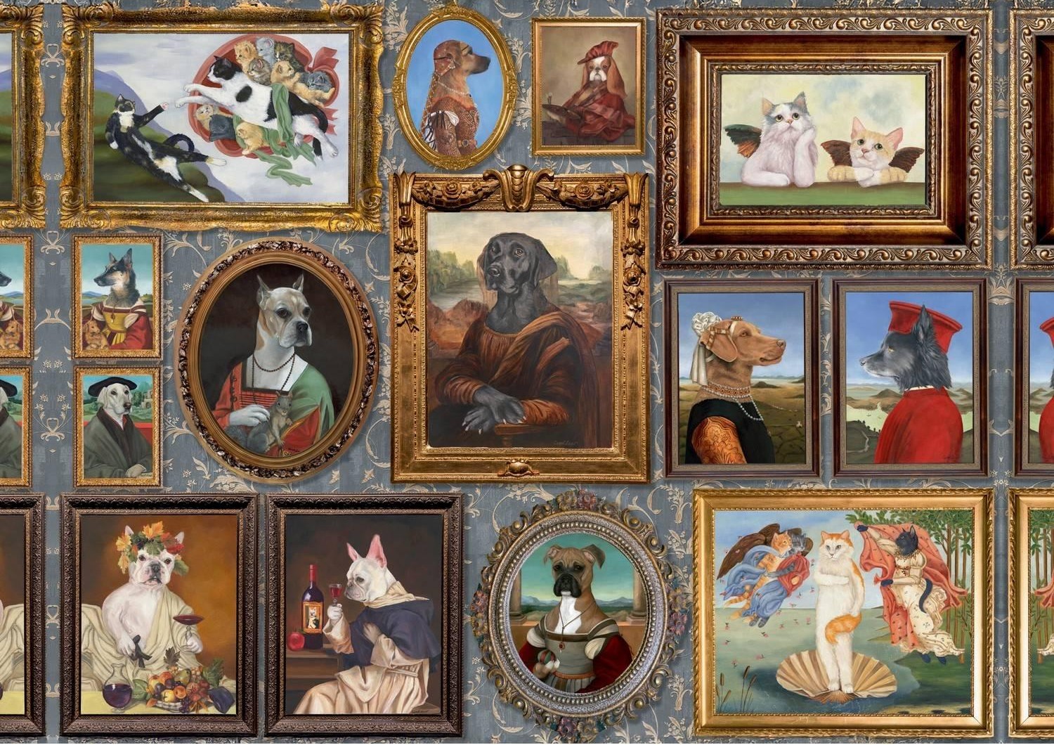 Piatnik - Renaissance Menagerie1000 Piece Puzzle