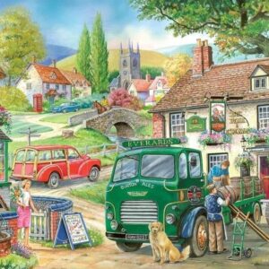 Holdson - Country Charm - Roll out the Barrel 1000 Piece Puzzle