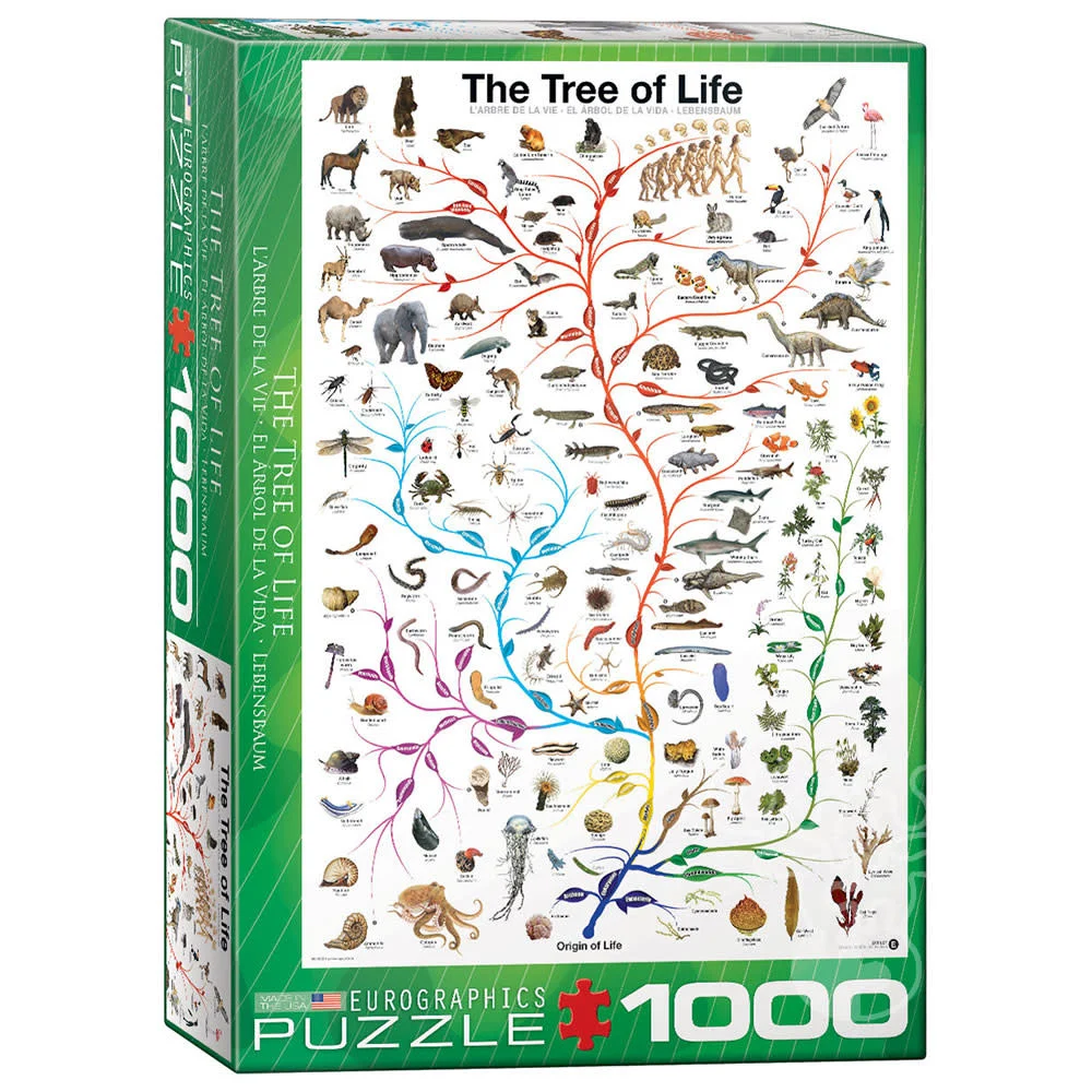 Eurographics - The Tree of Life 1000 Piece Puzzle - Image 2