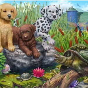 Holdson - Harmony - Turtles & Puppies 500XL Piece Puzzle