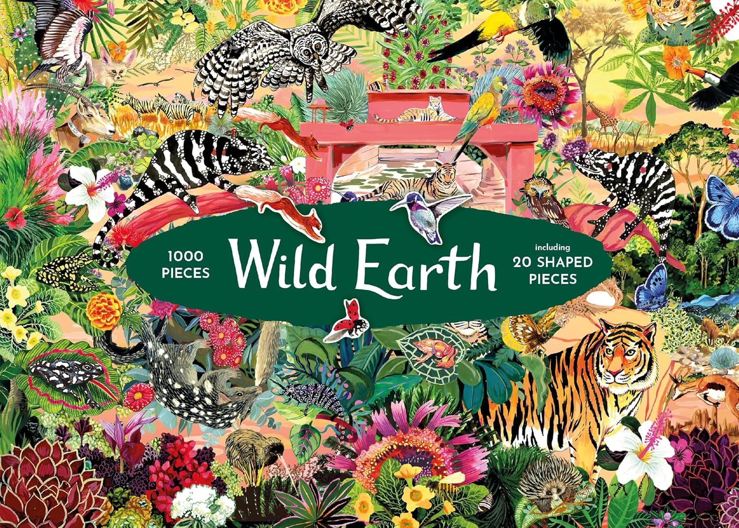 Laurence King Publishing - Wild Earth 1000 Piece Puzzle