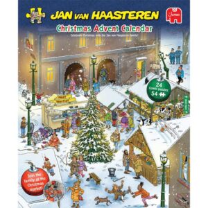 Jumbo- Jan Van Haasteren - 2026 Christmas Advent Calendar (24 x 54 Piece Puzzles)