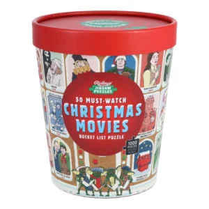 Ridleys - Bucket List - 50 Must Watch Christmas Movies 1000 Piece Puzzle
