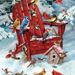 Cobble Hill - Adirondack Birds 1000 Piece Puzzle