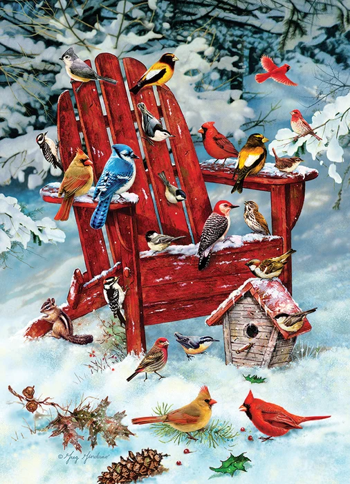 Cobble Hill - Adirondack Birds 1000 Piece Puzzle