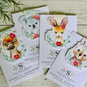 Magnetic Bookmarks - Australian Animals - 3 Designs