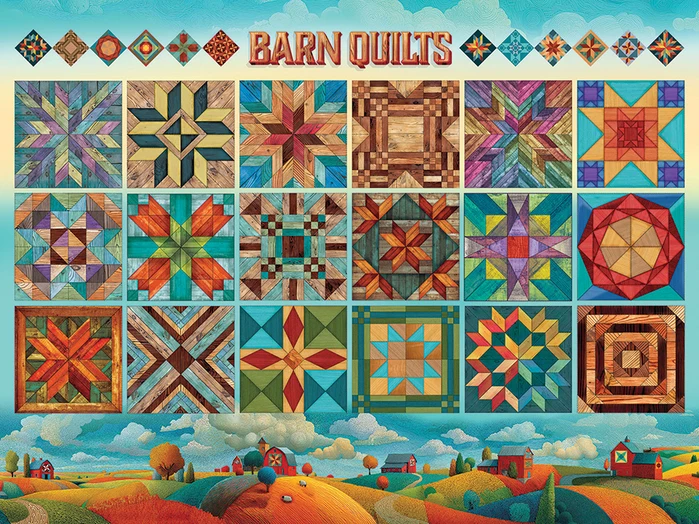 Cobble Hill - Barn Quilts 275 XL Piece Puzzle