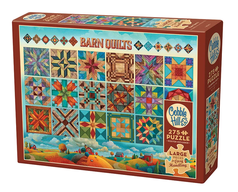 Cobble Hill - Barn Quilts 275 XL Piece Puzzle - Image 2