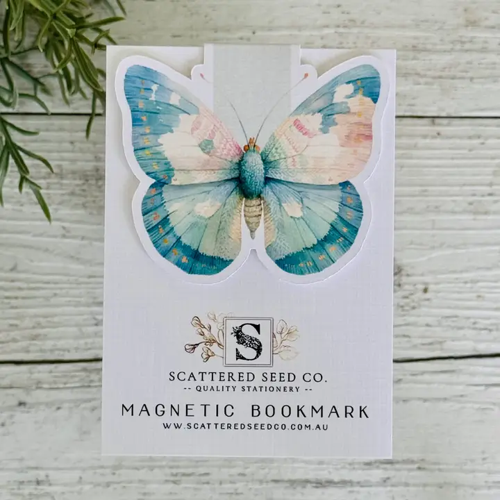 Magnetic Bookmarks - Pastel Butterfly - 3 Designs - Image 2