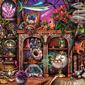 Cobble Hill - Cabinet of Curiosities 500 Larger Piece Puzzle