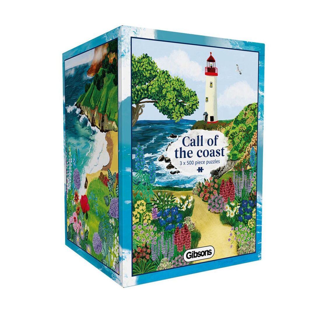 Gibsons - Call of the Coast 3 x 500 Piece Puzzles
