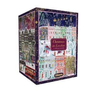 Gibsons - Christmas in London 3 x 500 Piece Puzzles