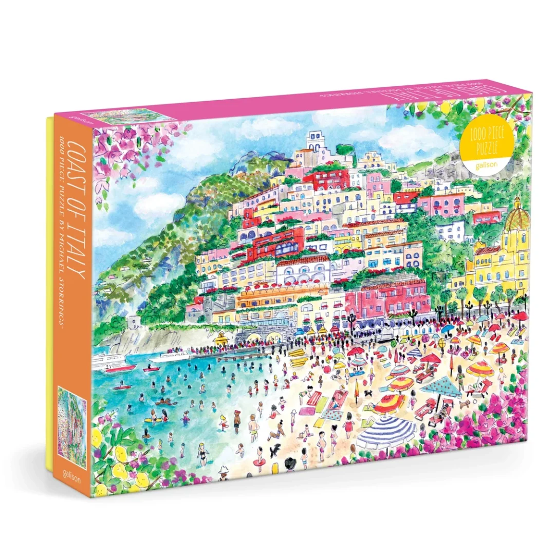 Galison - Michael Storrings - Coast of Italy 1000 Piece Puzzle - Image 2
