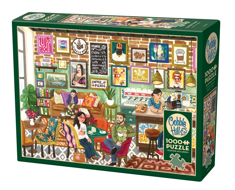 Cobble Hill - Coffee Please 1000 Piece Puzzle - Image 2