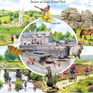 Gibsons - Dartmoor & Exmoor 1000 Piece Puzzle