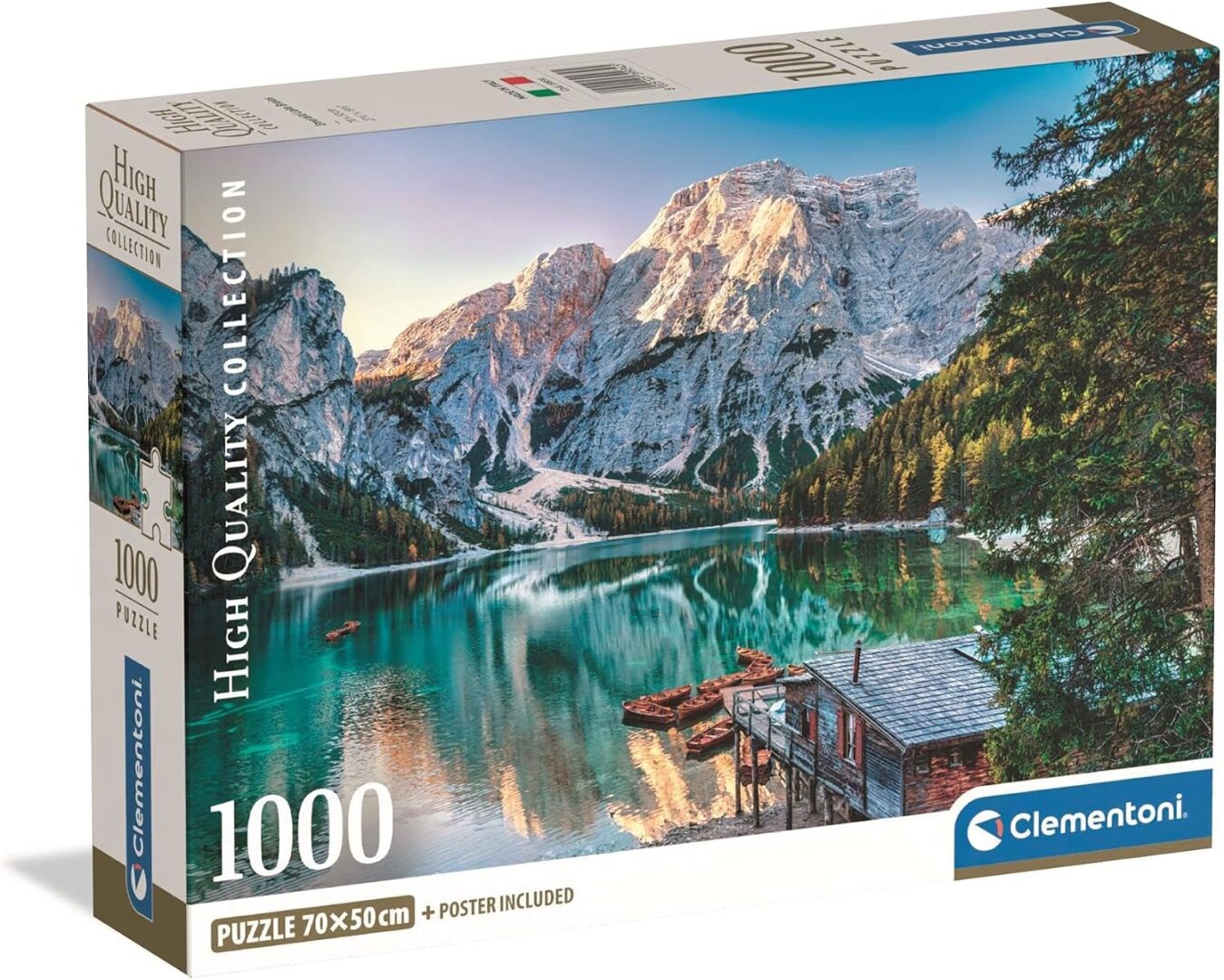Clementoni - Emerald Lake Braies 1000 Piece Puzzle - Image 2