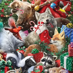 Cobble Hill - Festive Friends 350 Piece Family Puzzle