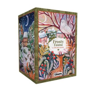 Gibsons - Frosty Fauna 3 x 500 Piece Puzzles