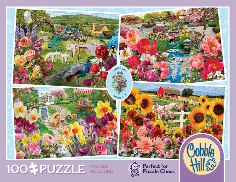 Cobble Hill - Garden Tour 100 Piece Puzzle