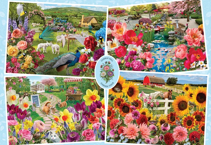 Cobble Hill - Garden Tour 100 Piece Puzzle - Image 2