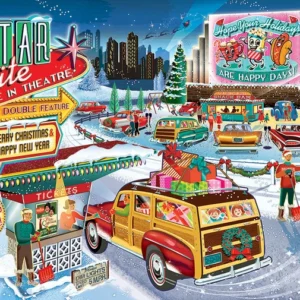 Cobble Hill - Holiday Drive In 1000 Piece Puzzle